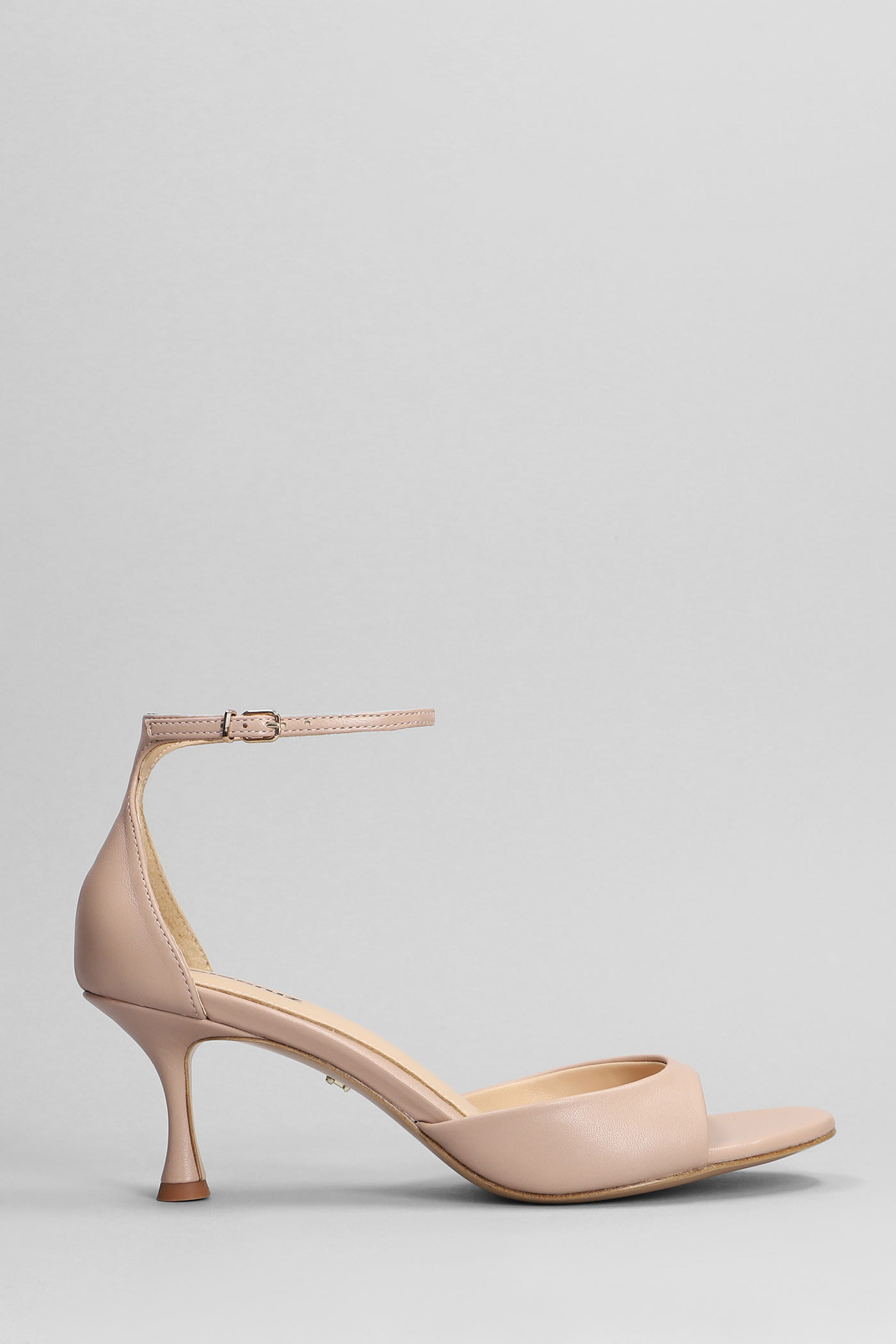 Petrina Sandals In Powder Leather