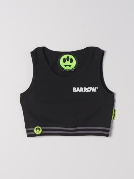 Shop Barrow Top Con Logo In Black
