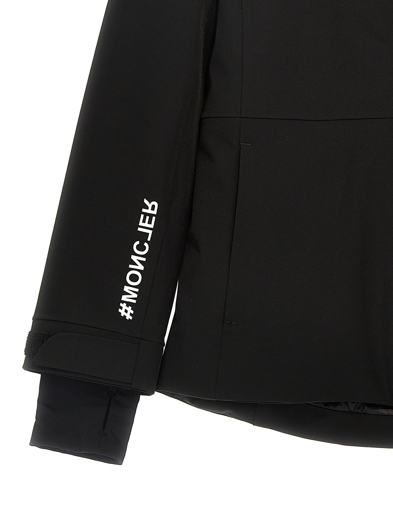 Shop Moncler Corserey Ski Jacket In Black