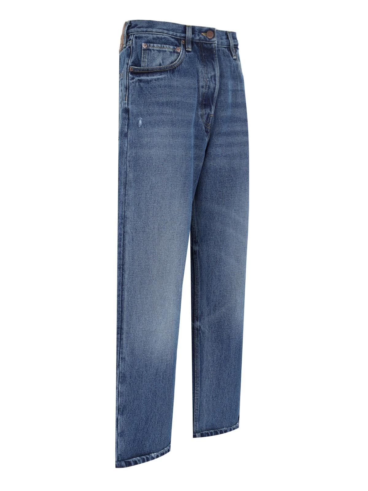 Prada Wide Jeans In Blue