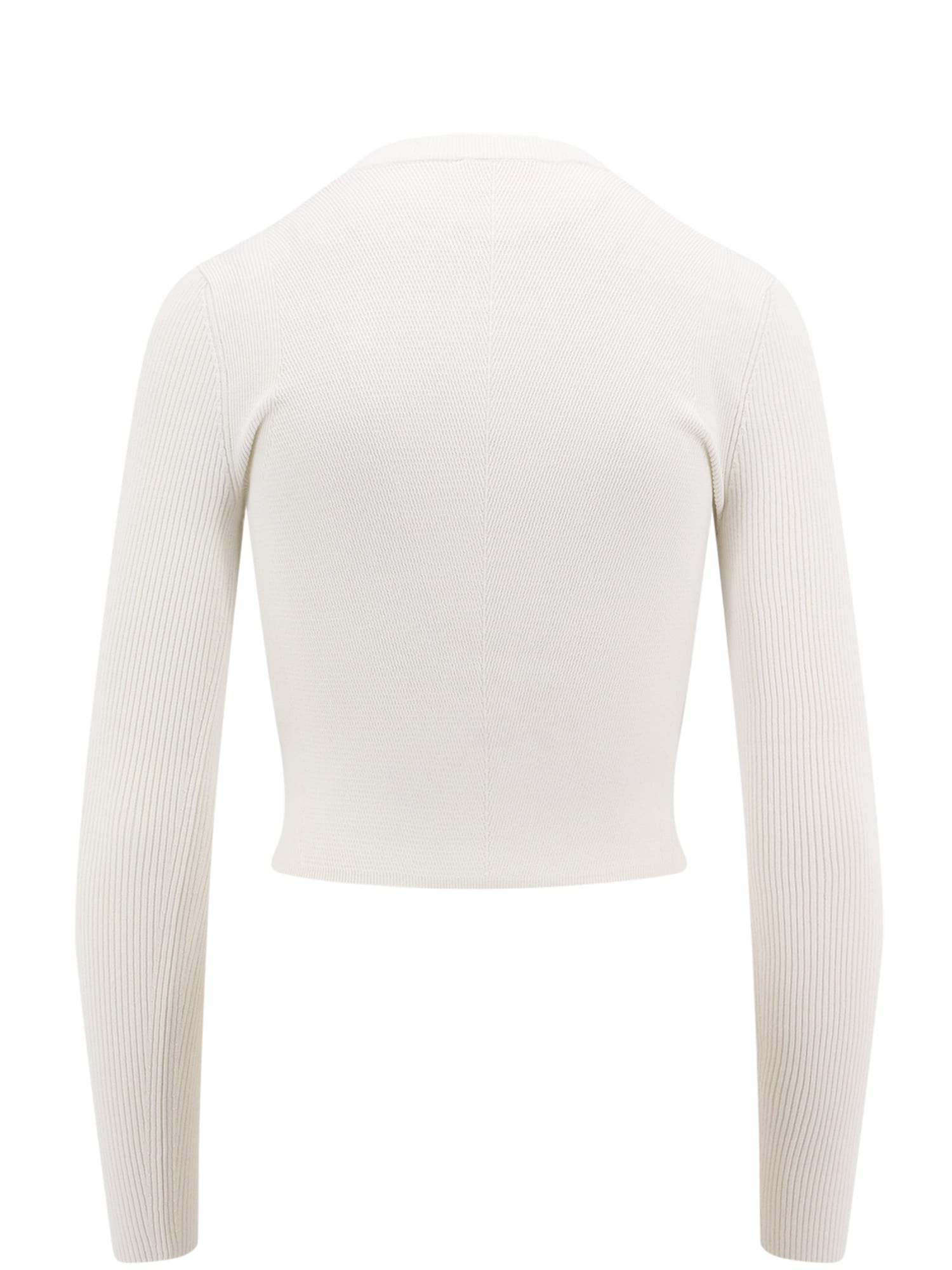 Shop Diesel M-valary Sweater In White