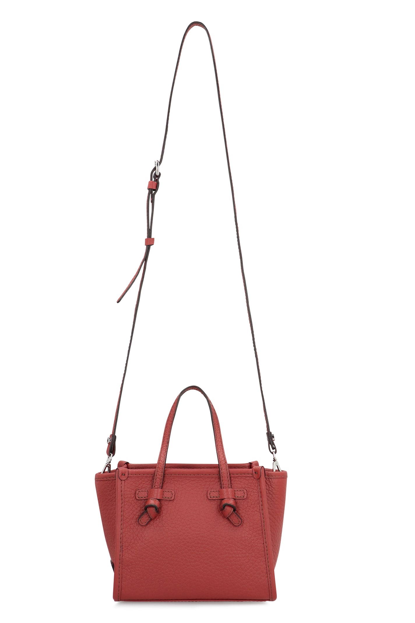 Gianni Chiarini Miss Marcella Leather Mini Handbag In Red