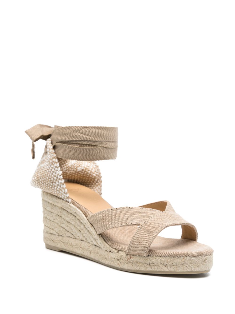Castaã±er Bailey Canvas Espadrilles In Neutral