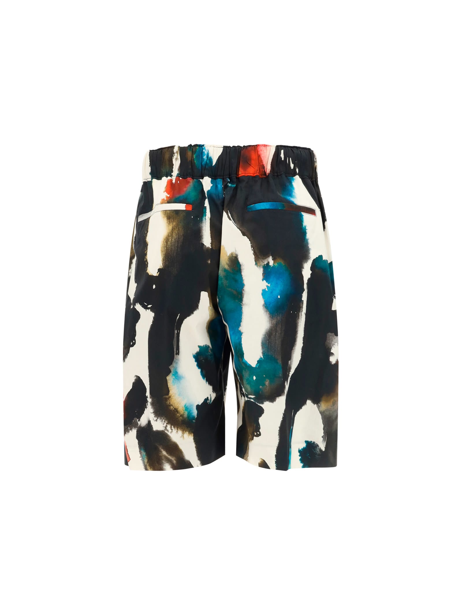 Shop Alexander Mcqueen Shorts In Multicolour