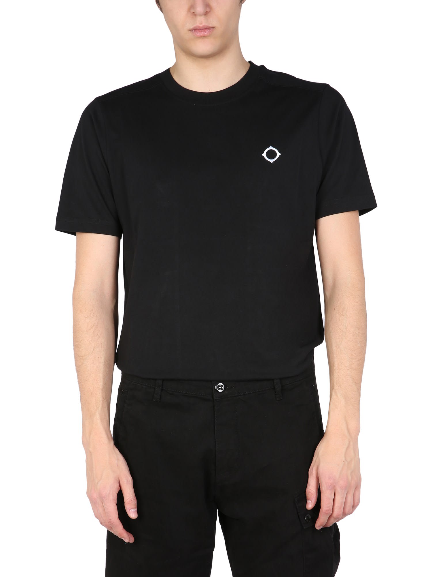Ma.Strum T-shirt With Logo Embroidery
