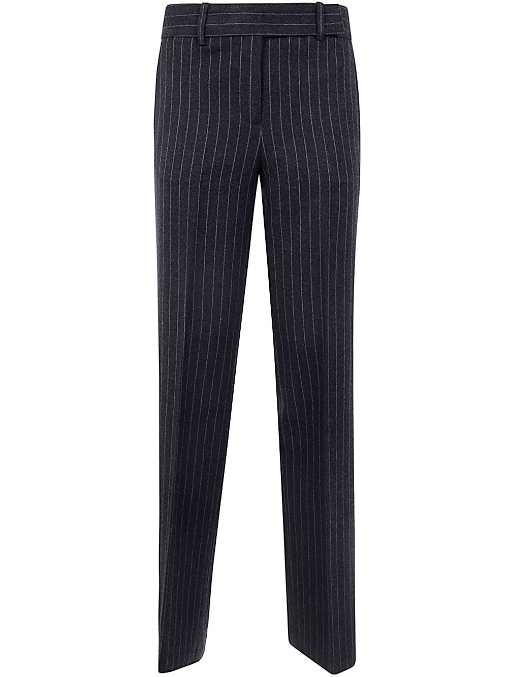 Shop Michael Michael Kors Straight Leg Pant In Charcoalhthr