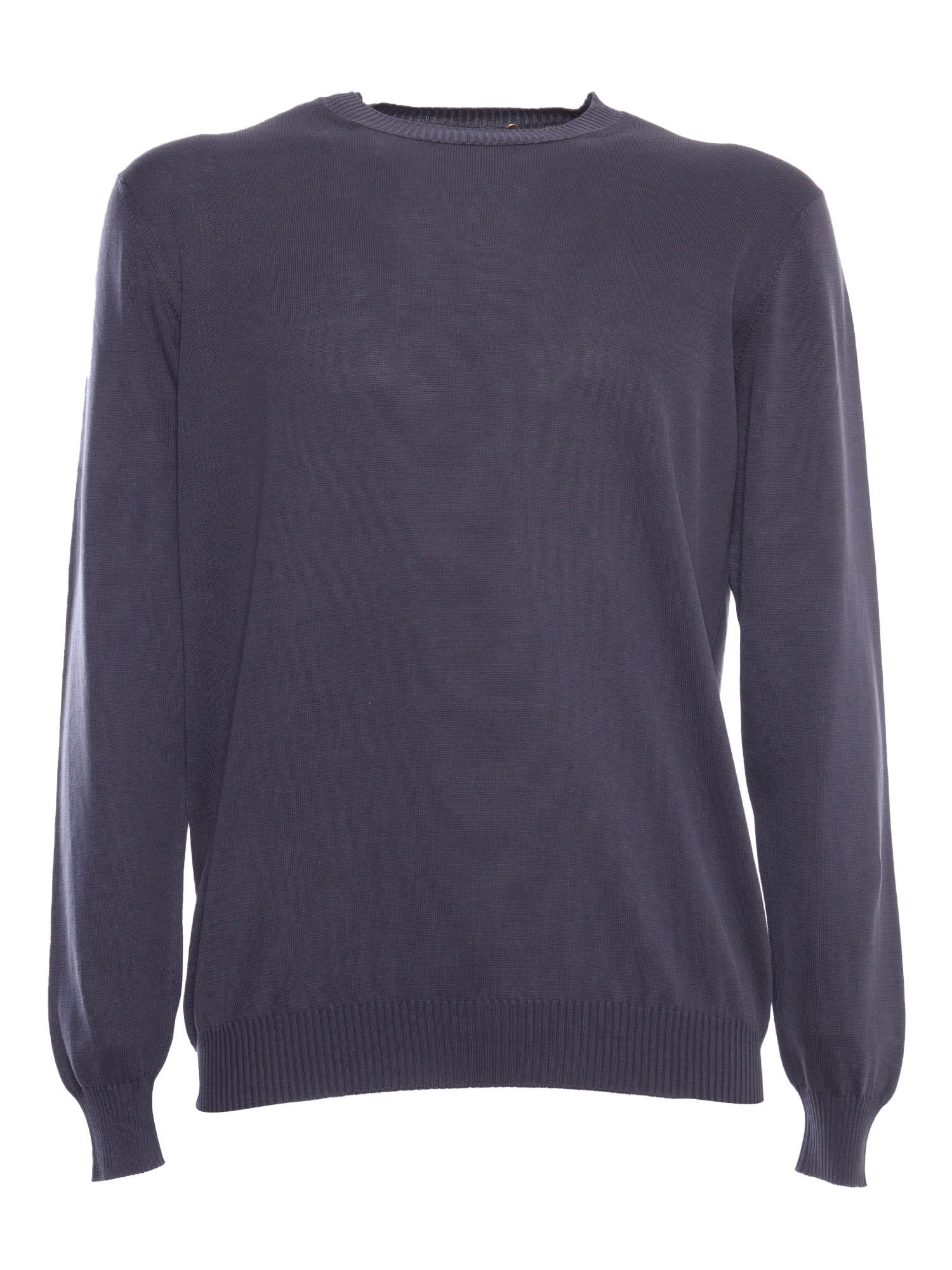 Shop Fedeli Giza Light Frosted Sweater In Blue