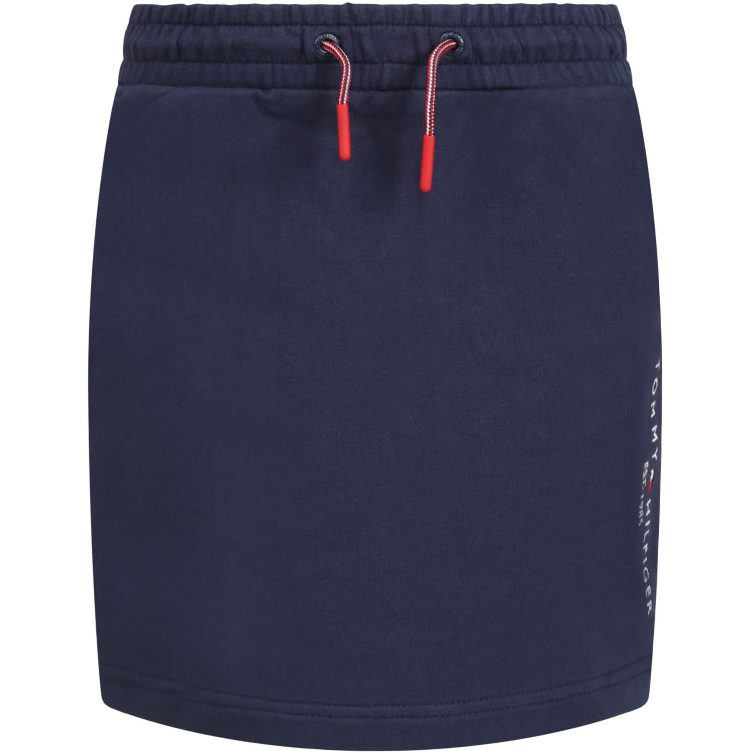 Tommy Hilfiger Blue Skirt For Girl With Logo