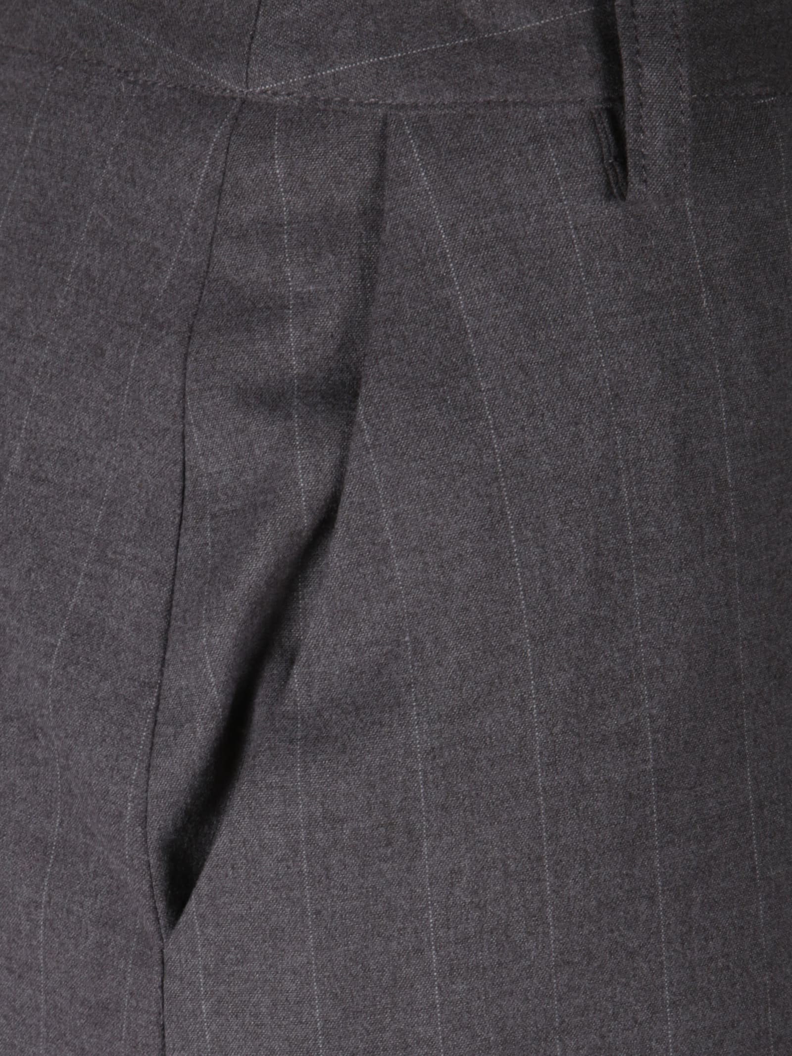 The Nina Studio Pencil Skirt In Gray