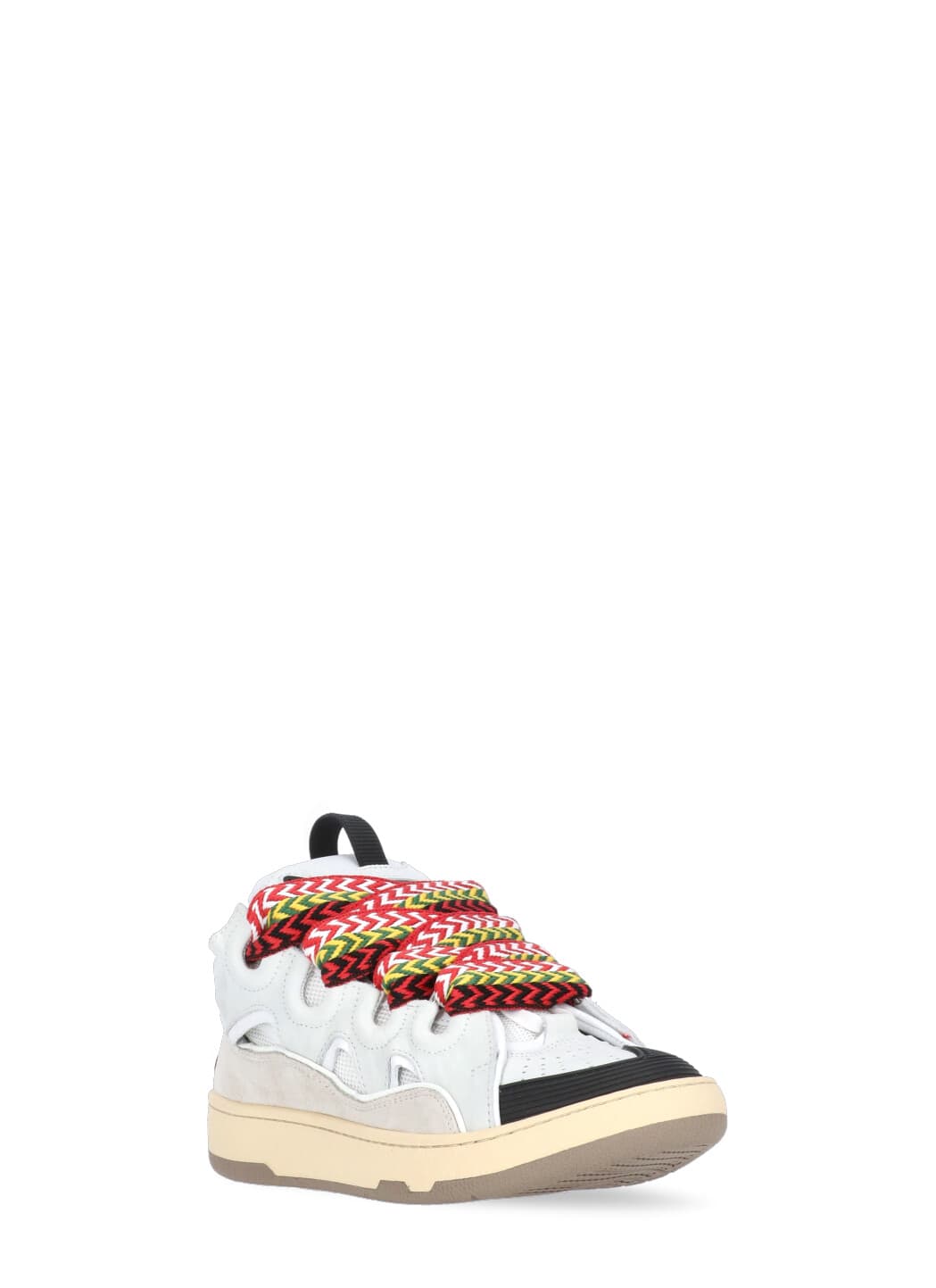 Shop Lanvin Curb Skate Sneakers In White