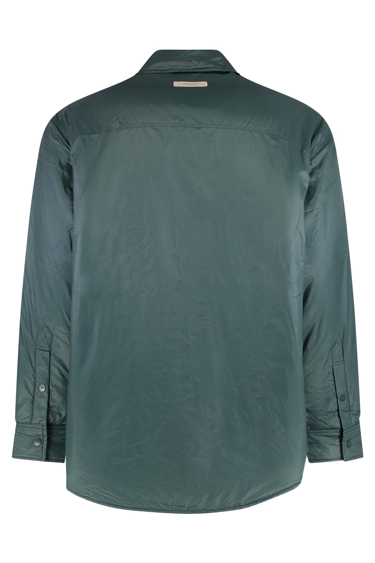 Autry Front-pocket Overshirt In Brown