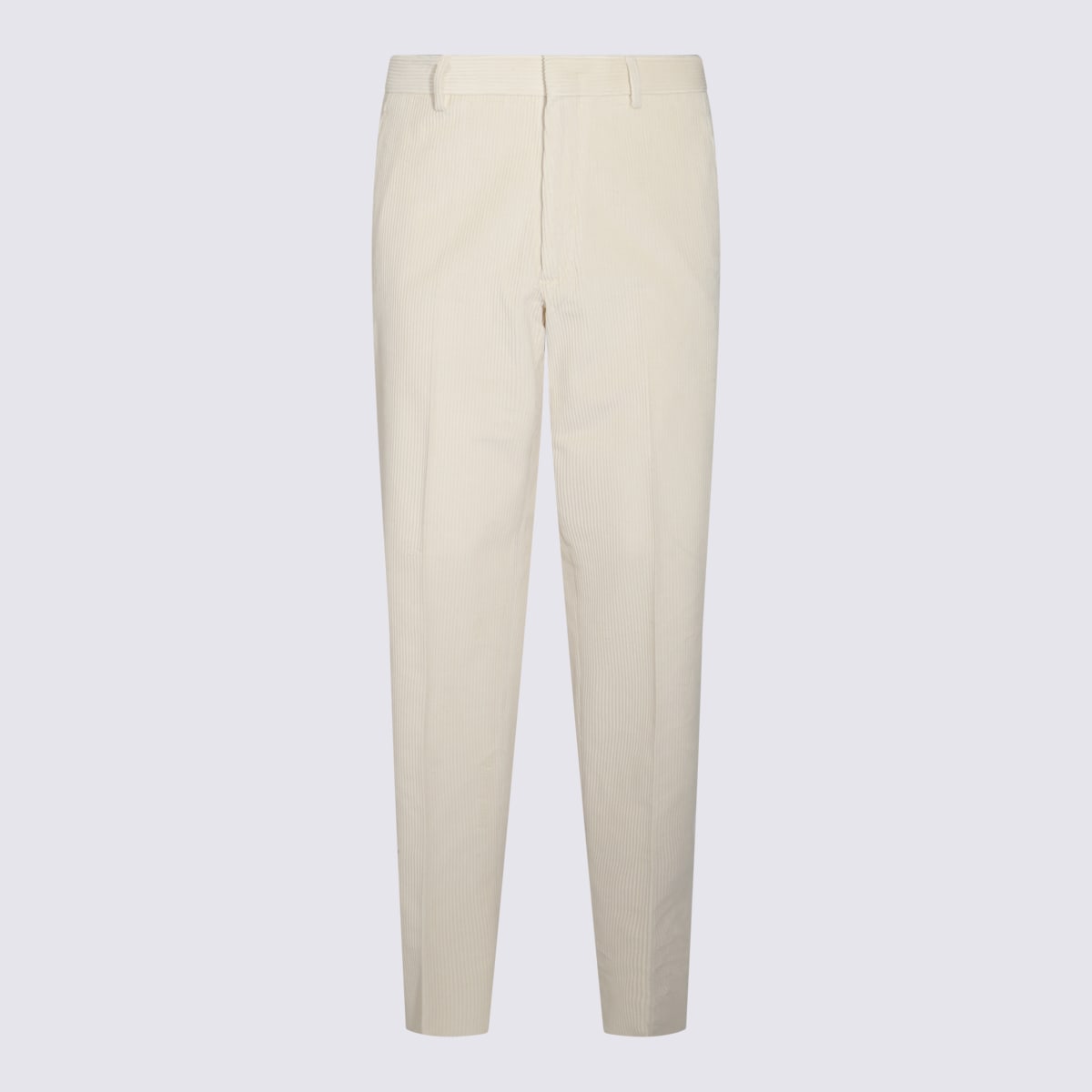 Light Beige Cotton Pants