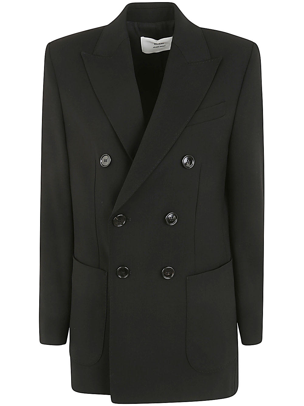 Shop Ami Alexandre Mattiussi Double Breasted Jacket In Black