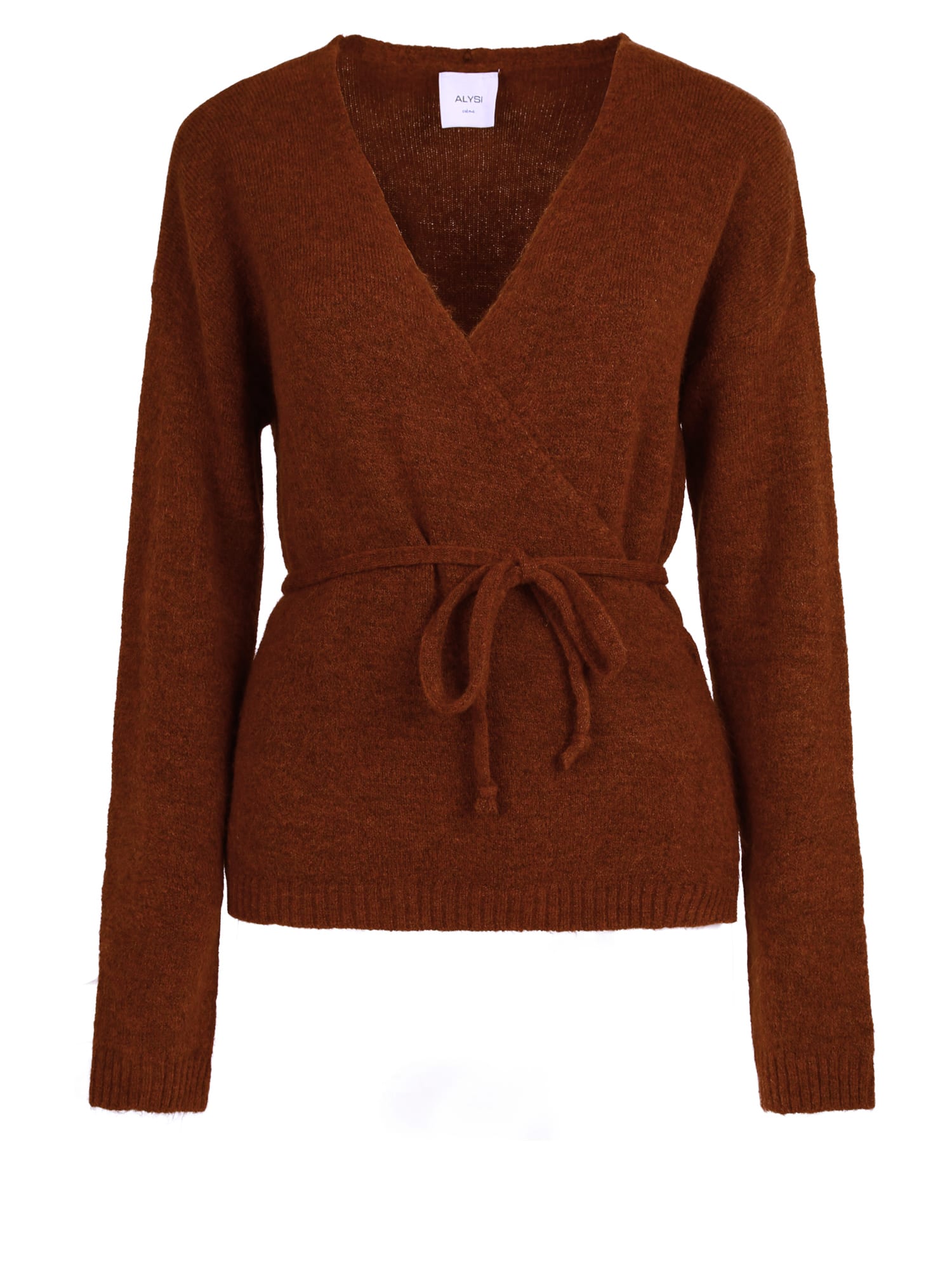 Alysi Belted Sweater