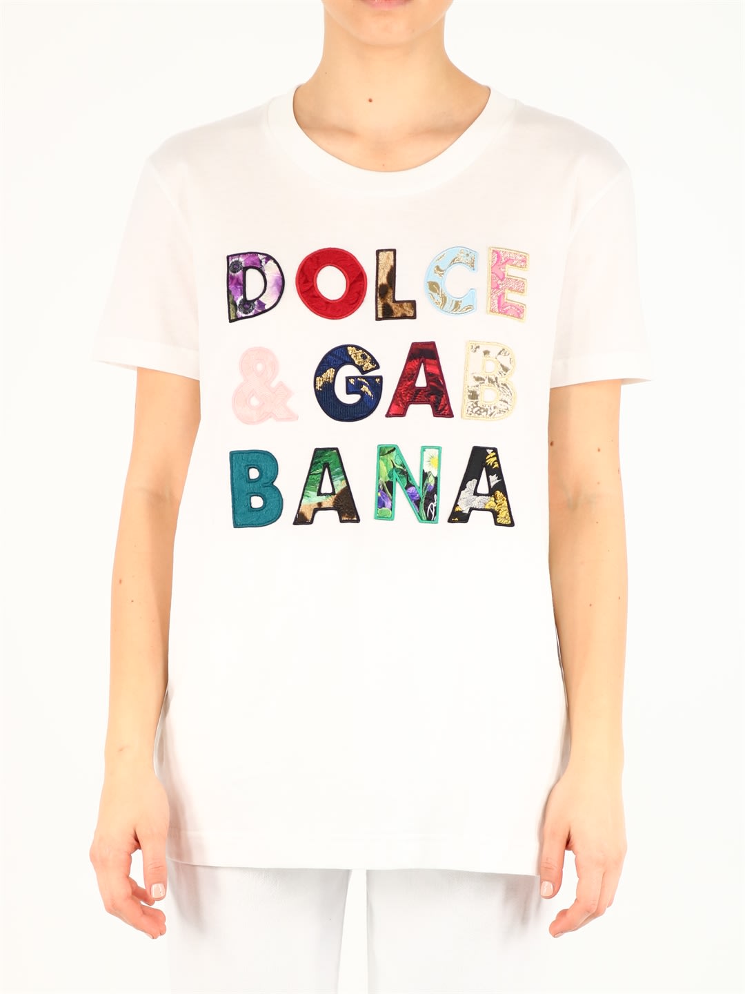 Dolce & Gabbana Patchwork Logo T-shirt