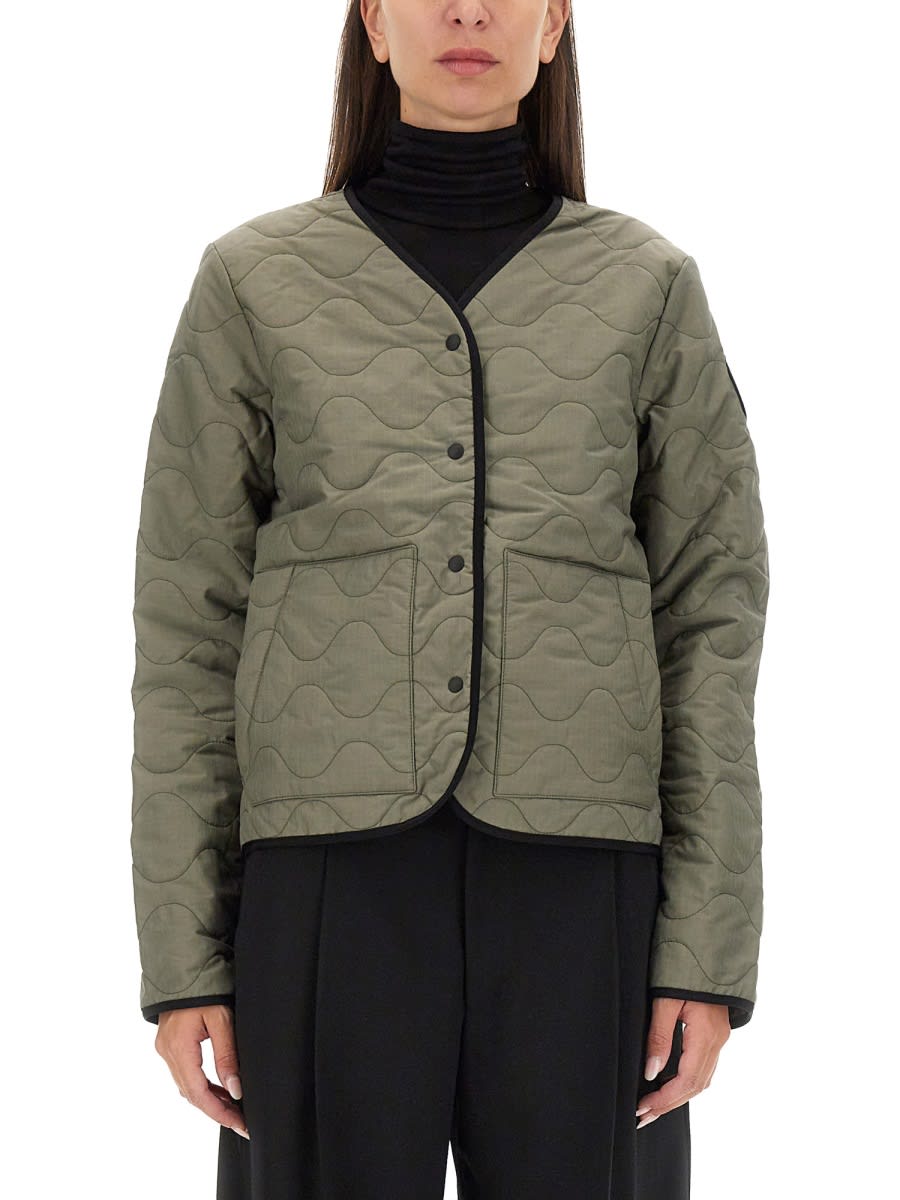 Shop Canada Goose Annex Liner Jacket In Military Green