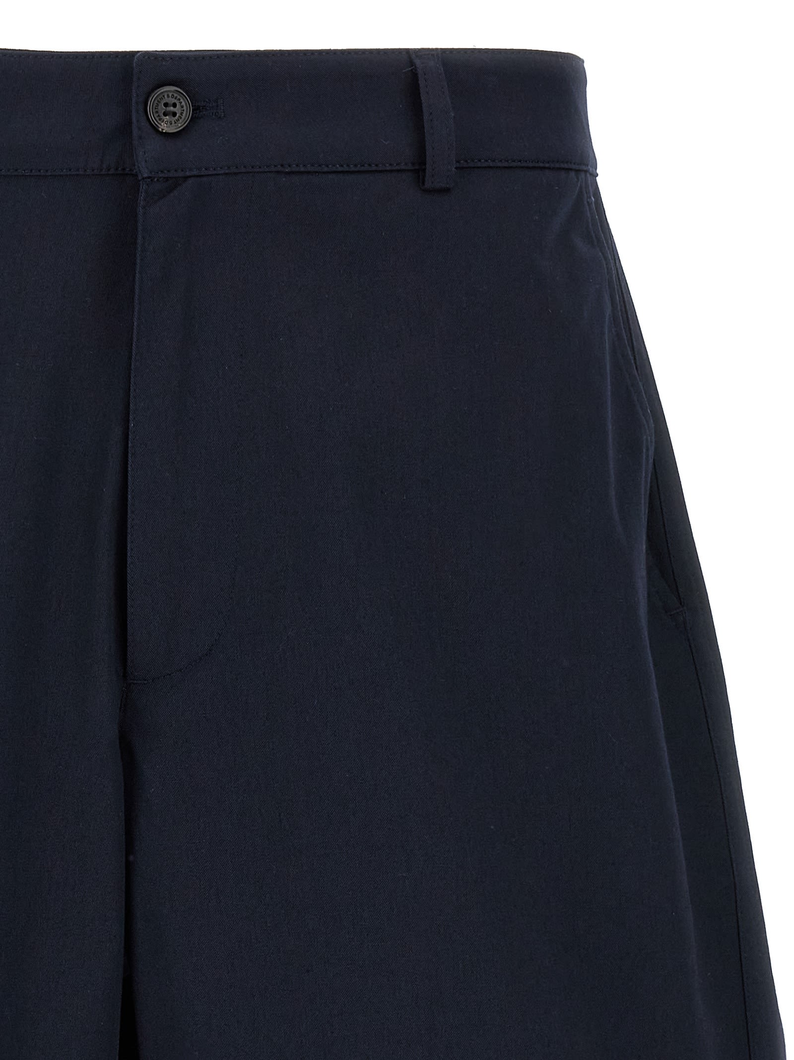 Department Five Department 5 Cotton Bermuda Shorts In Blue