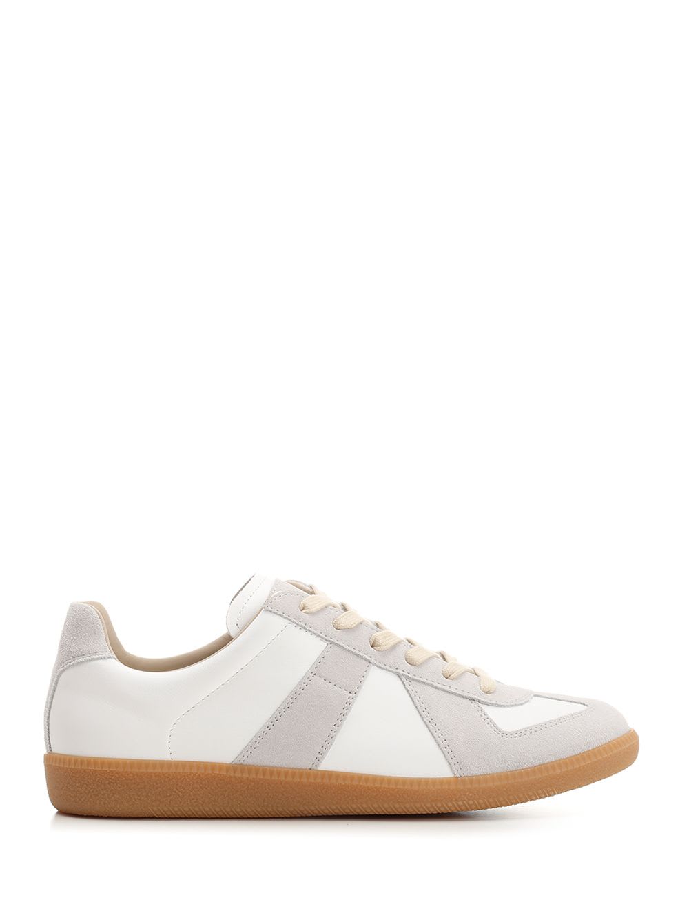 Shop Maison Margiela Replica Sneakers In White