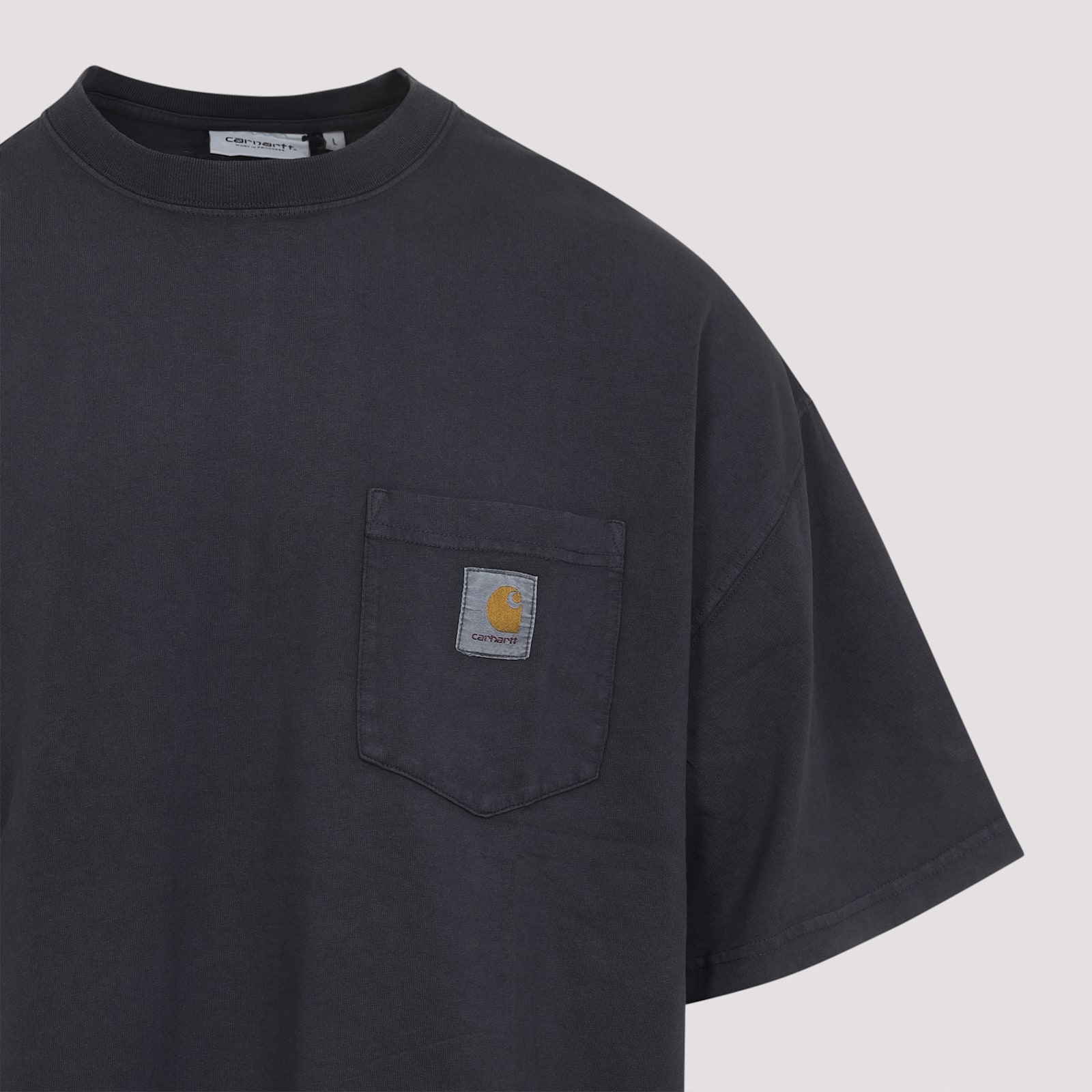 Carhartt Hudson Pocket Short-sleeved T-shirt In Brown