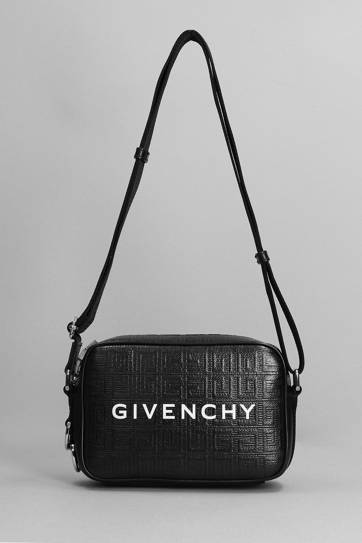 Givenchy Shoulder Bag In Black Cotton