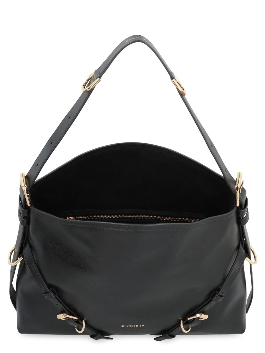 Givenchy Voyou Medium Handbag In Black