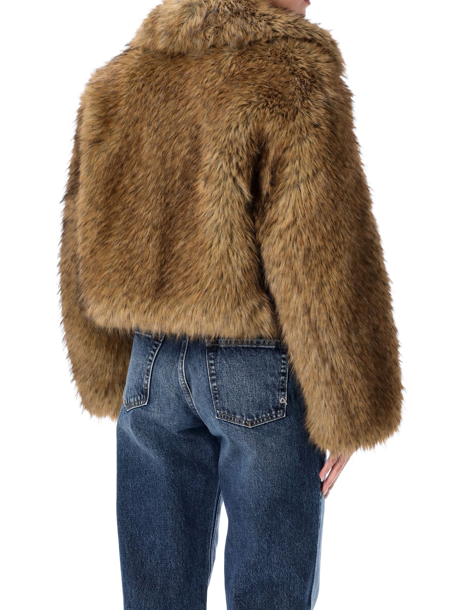 Stand Studio Samara Natural Jacket In Brown