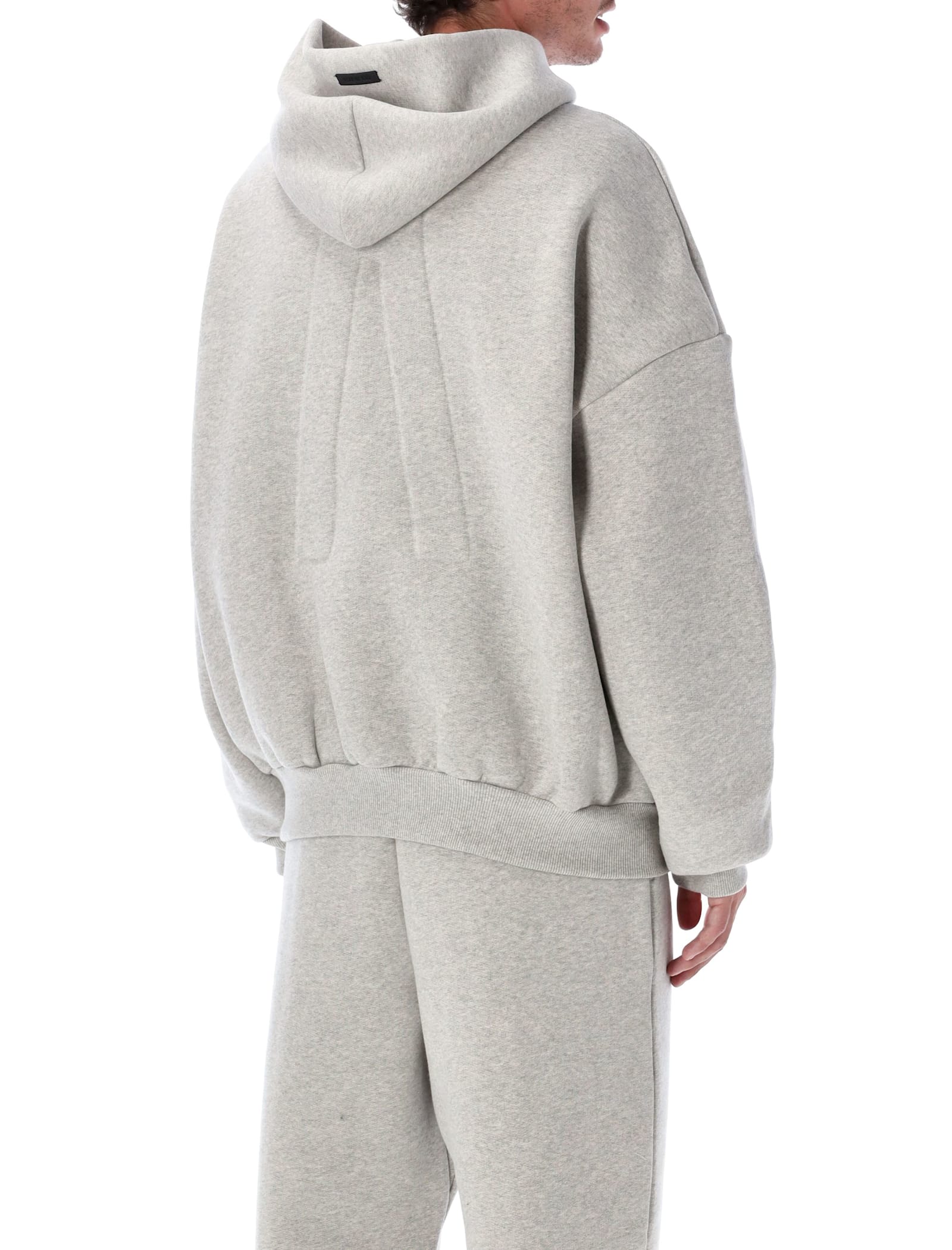 Fear Of God Athletics Half-zip Hoodie In Gray