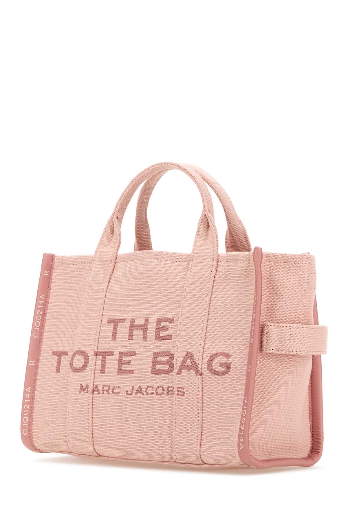 Marc Jacobs Pink Canvas The Tote Shopping Bag In Pink