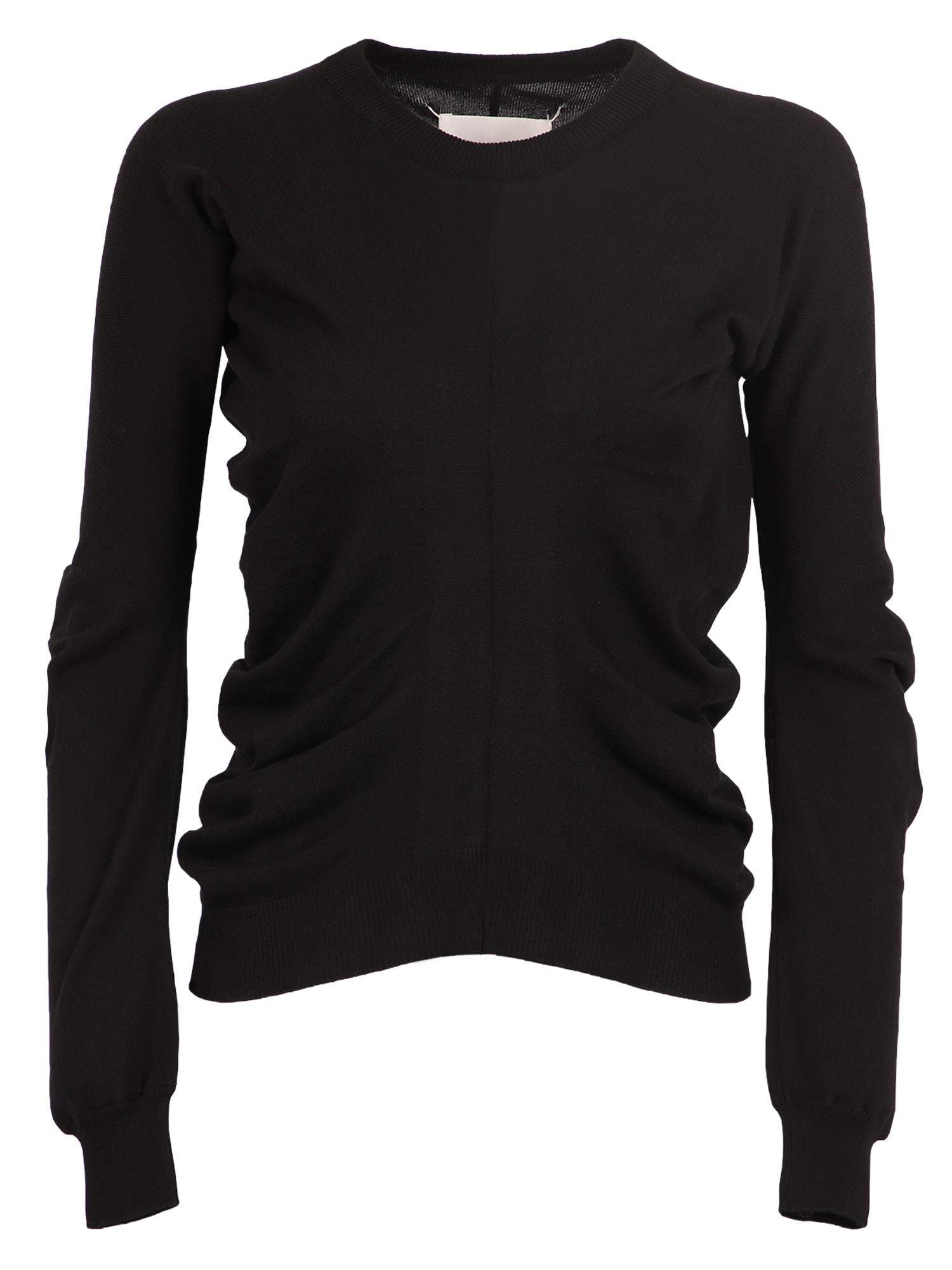 Shop Maison Margiela Slim Fit Sweater In Black