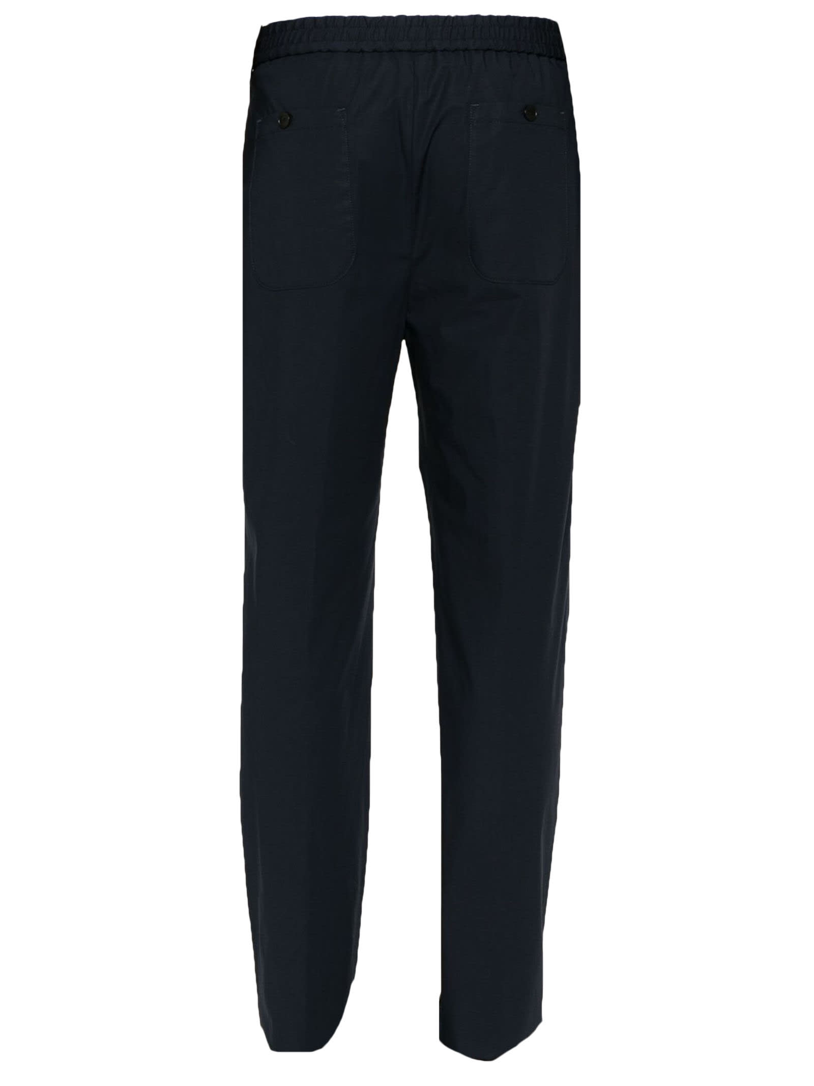 Shop Etro Trousers Blue