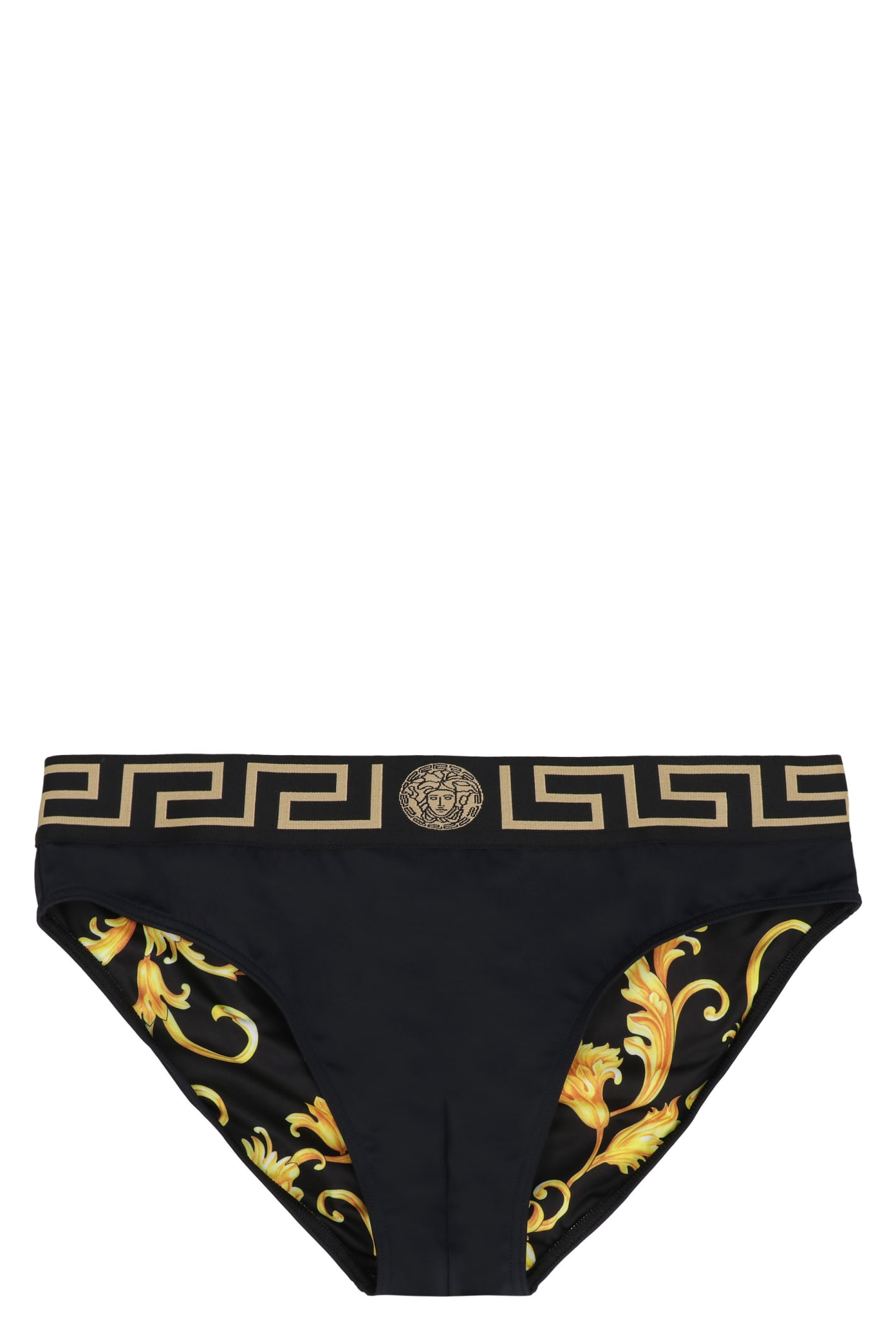 Versace Iconic Thong, Bluette/gold