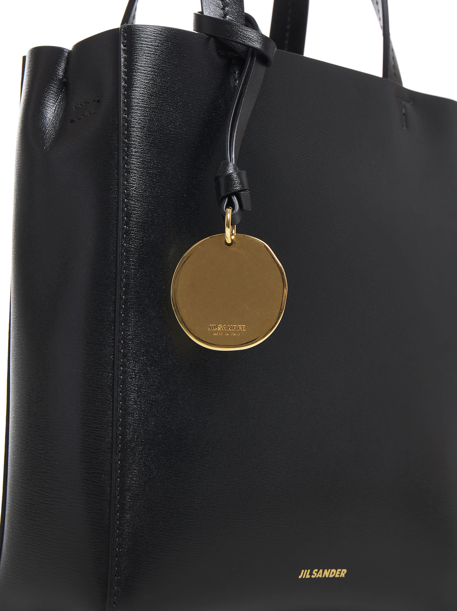 Shop Jil Sander Shoulder Bag In Nero