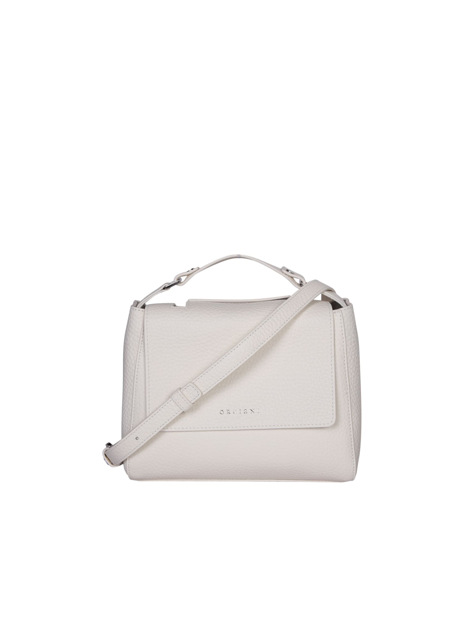 Shop Orciani Sveba Soft Small White Bag