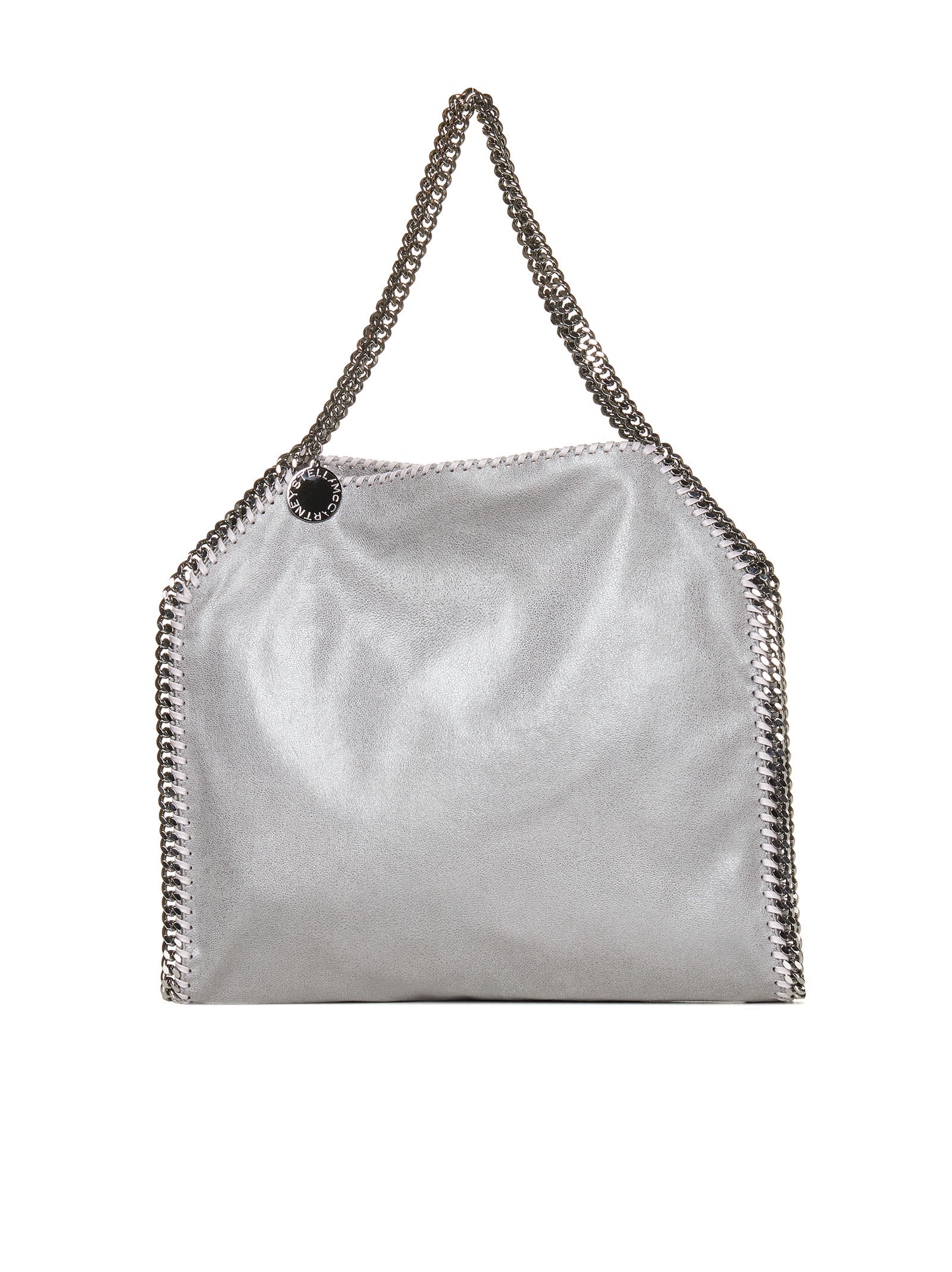 Shop Stella Mccartney Shoulder Bag In Grey