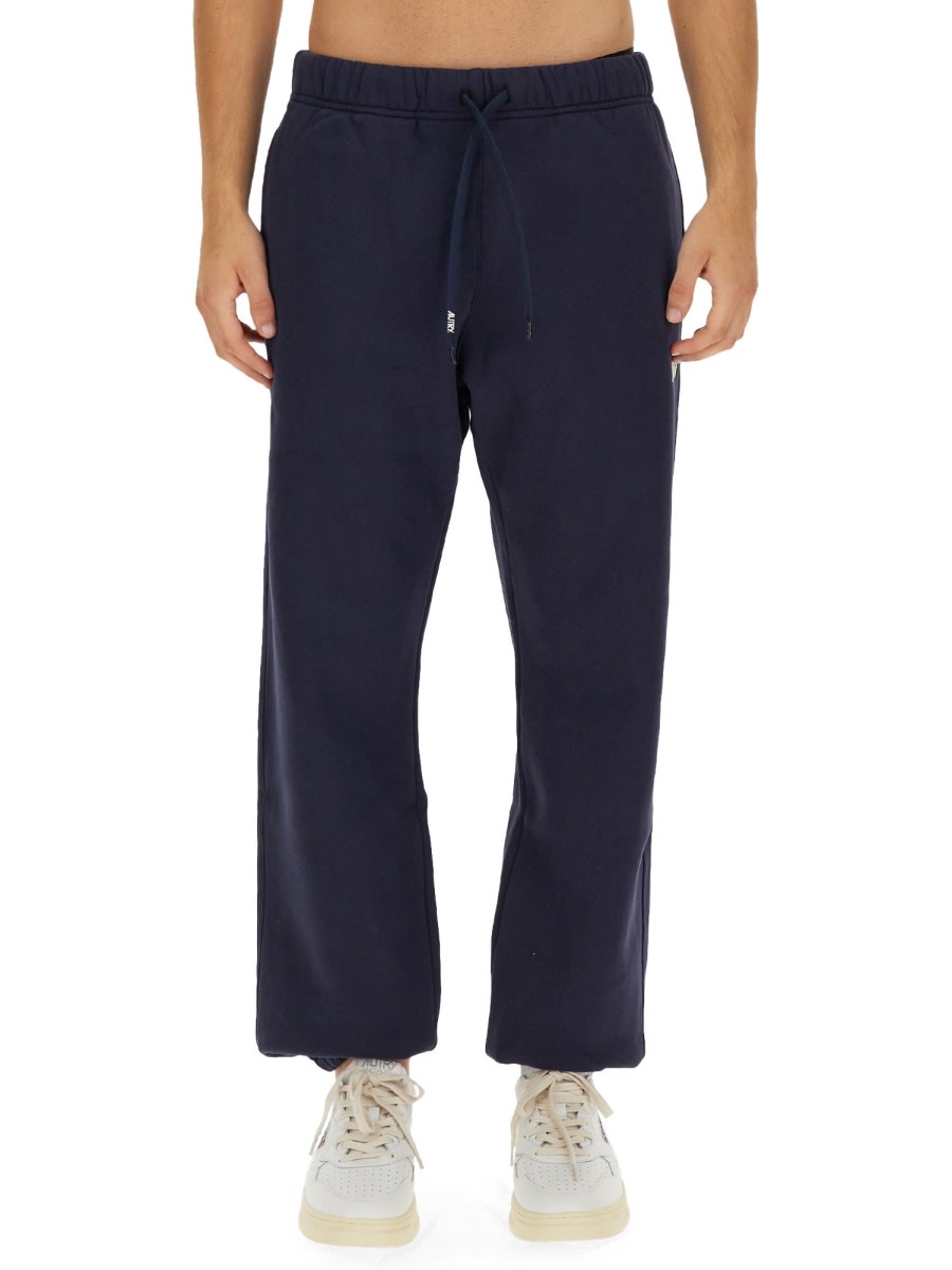 Autry Jogging Pants With Logo In Blue