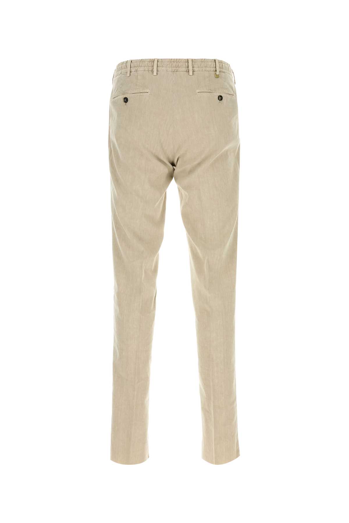 Pt Torino Michael Reworked Cotton Trousers In N041