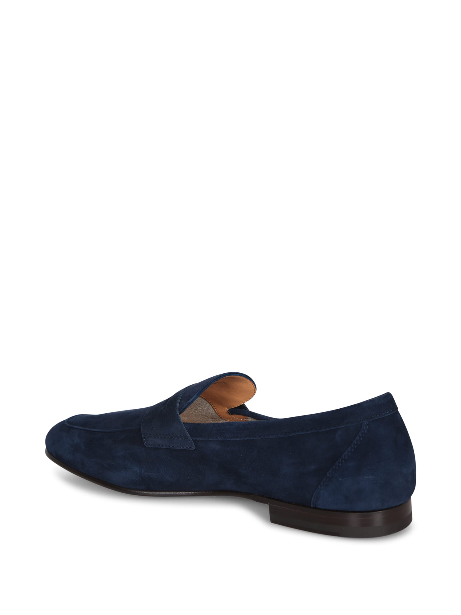 Tod's Destrutt Suede Blue Loafer In Blue