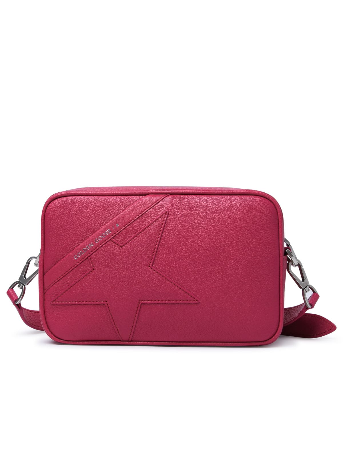 Golden Goose star Hibiscus Leather Bag