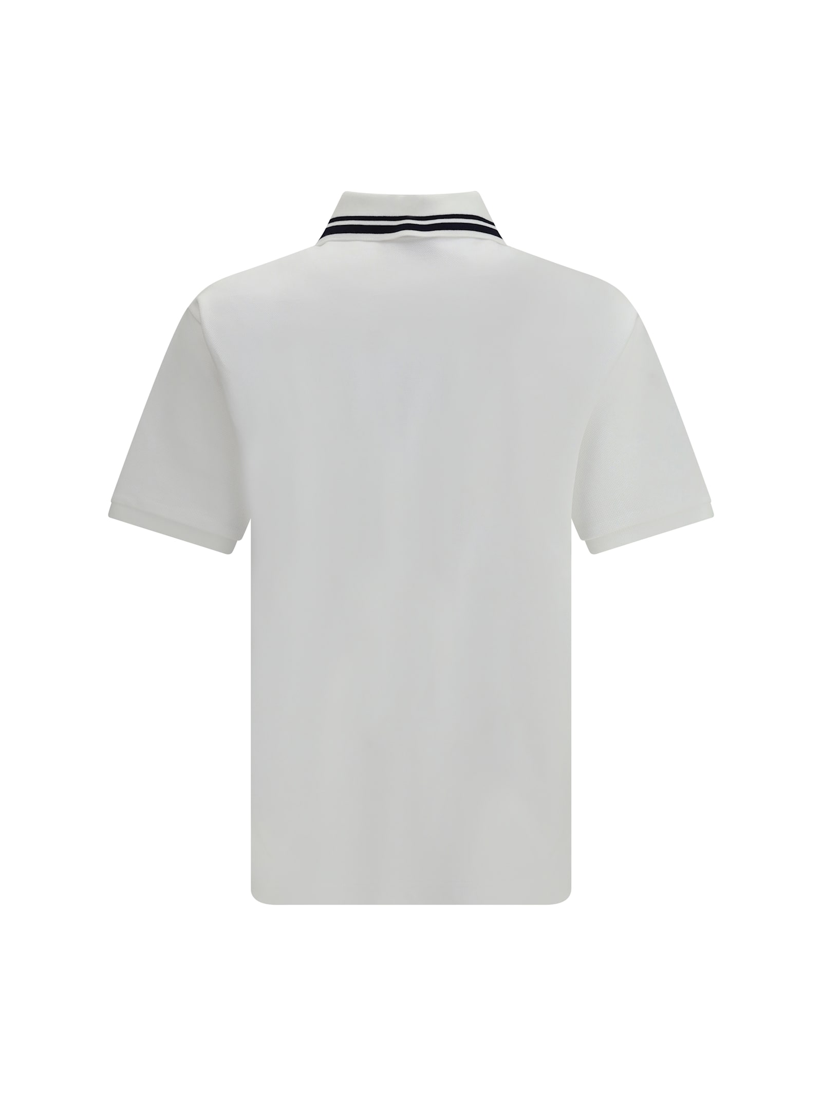 Gucci Ss Polo Stretch Cotton Piquet In White