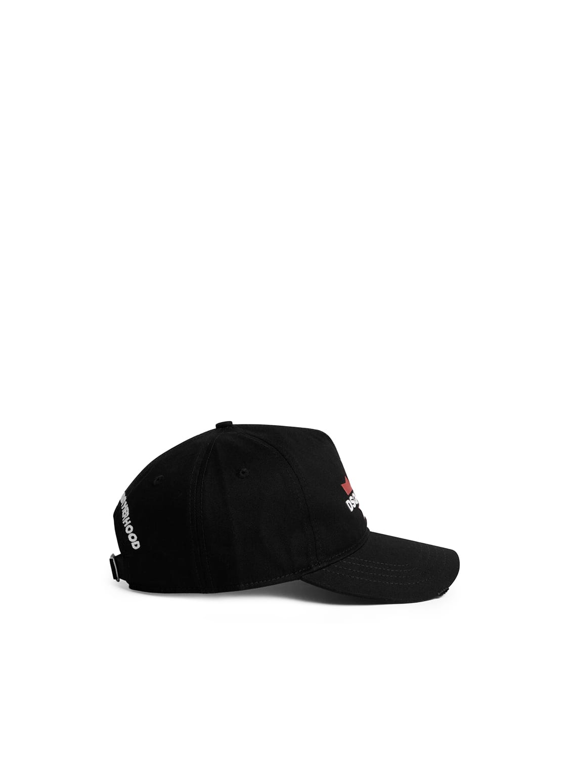 Shop Dsquared2 Baseball Cap In Cotton In Black