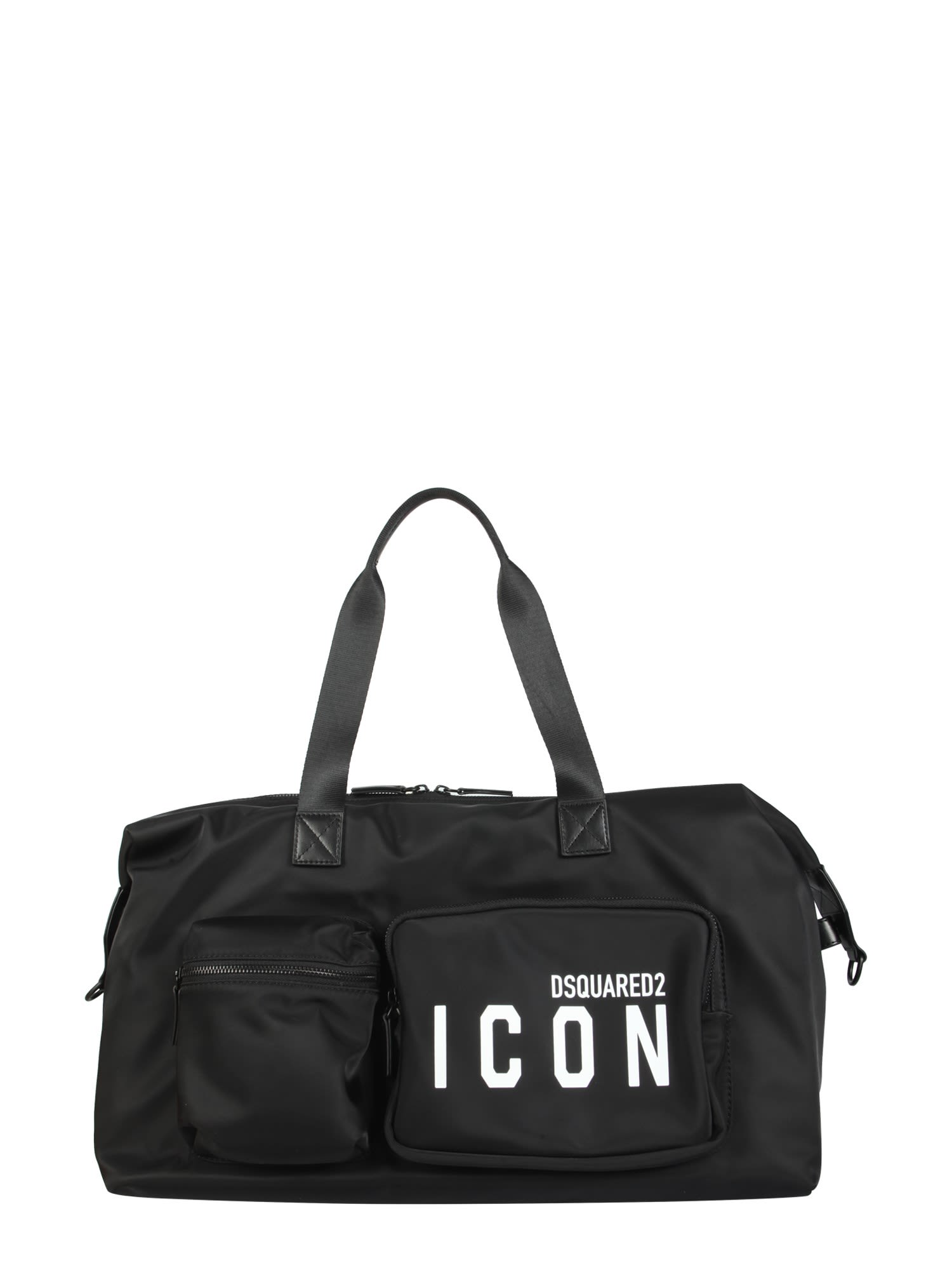 Dsquared2 Duffle Bag With Icon Print