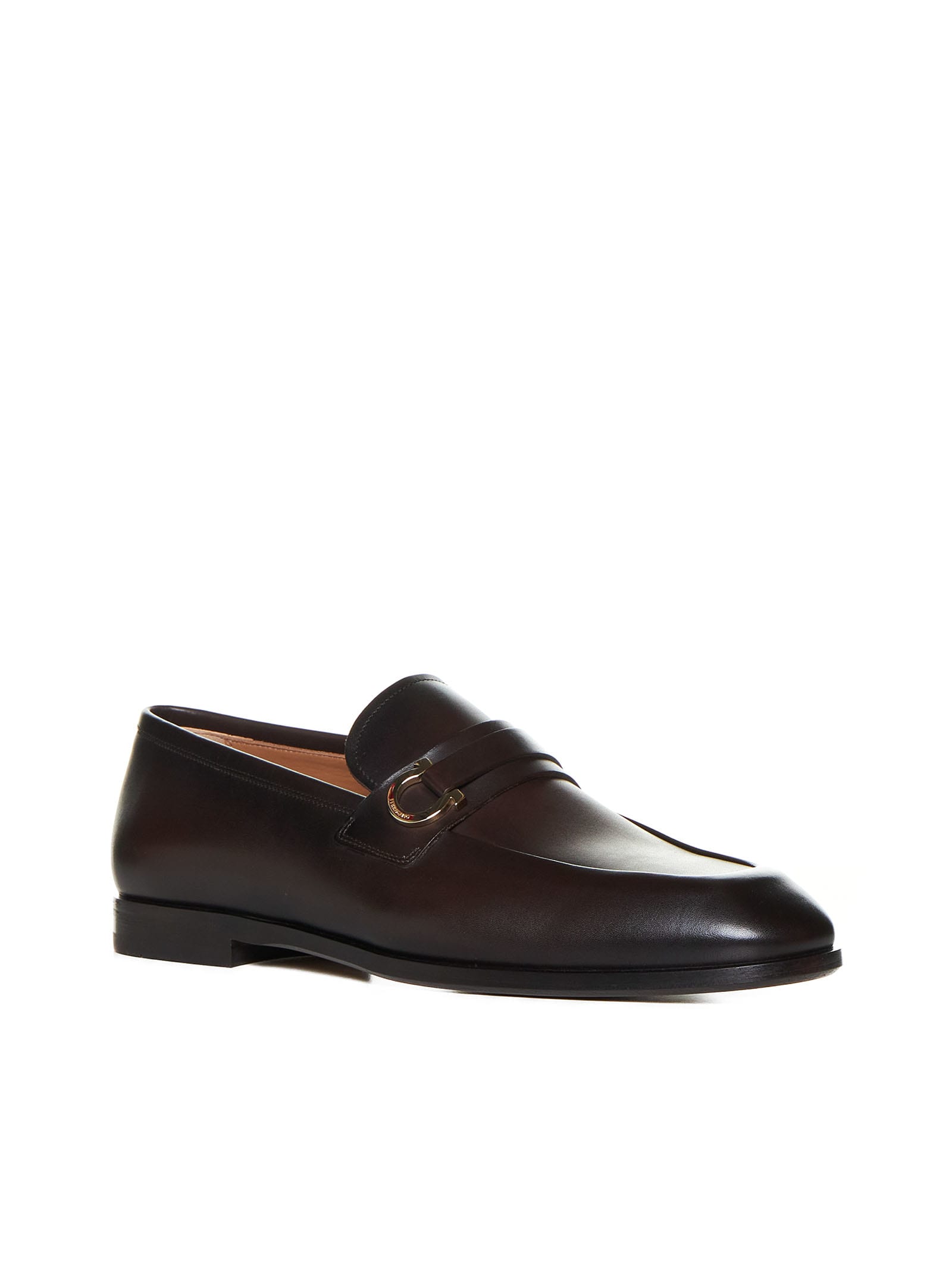 Shop Ferragamo Loafers In T.moro || New Biscotto || New