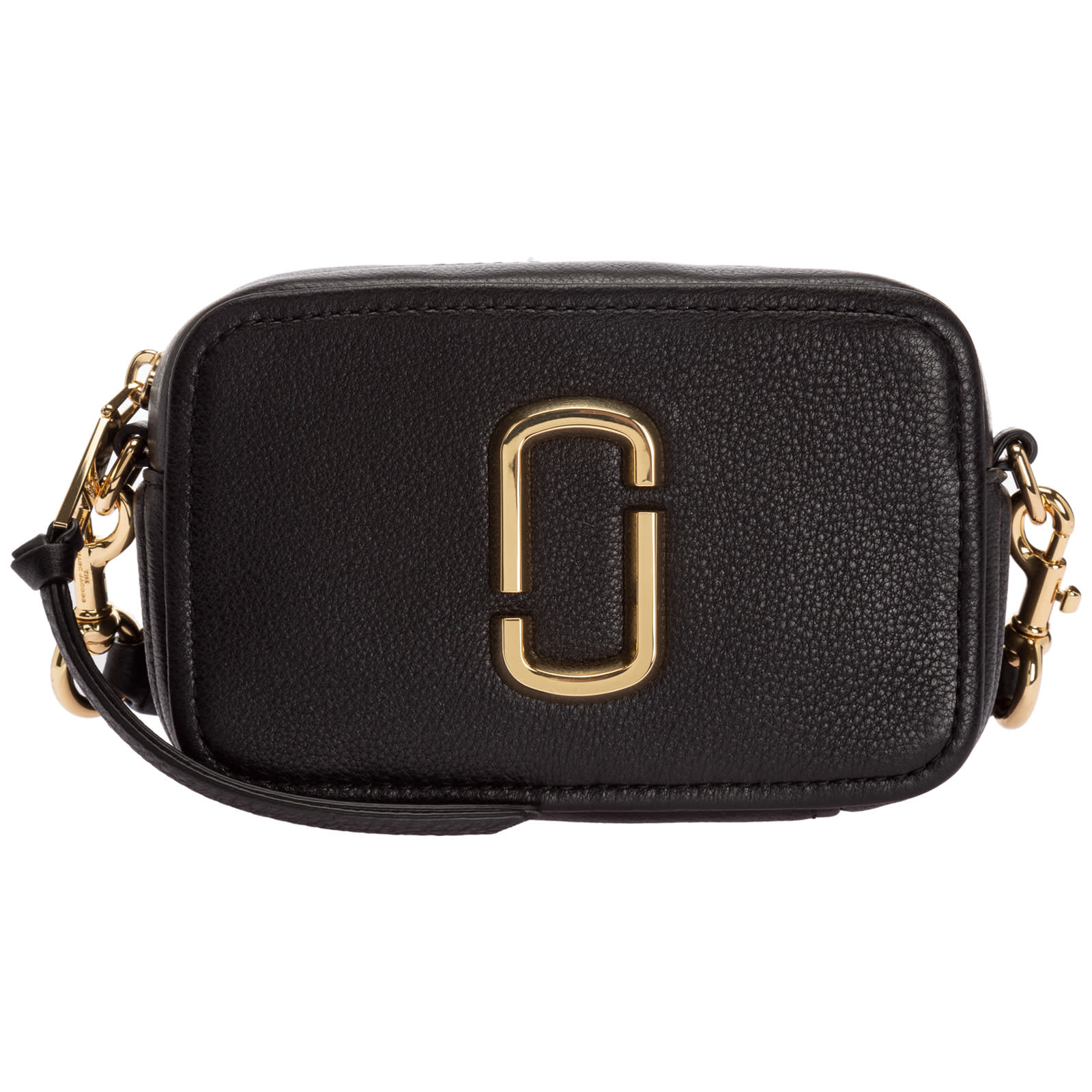 Marc Jacobs The Snapshot Crossbody Bags In Nero