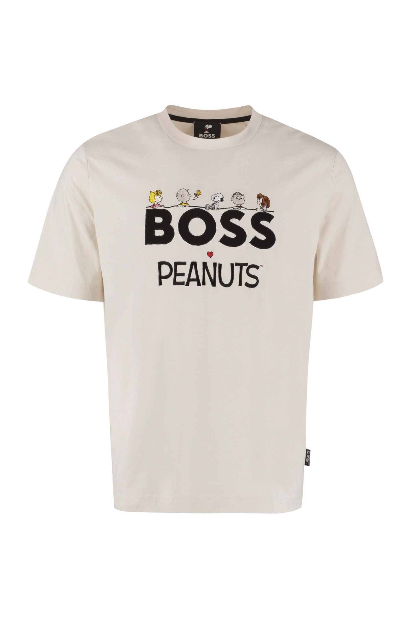 Hugo Boss Boss X Peanuts - Embroidered Cotton T-shirt