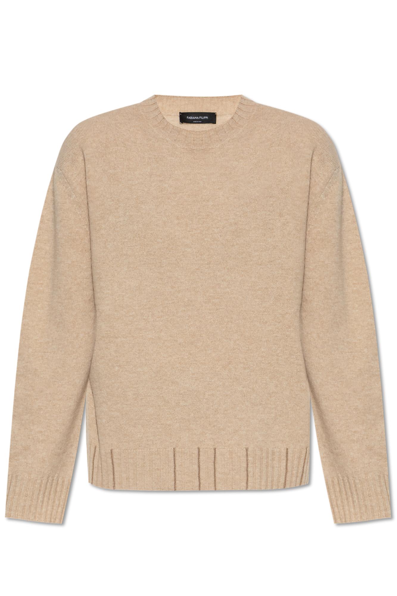 Fabiana Filippi Wool Sweater In Nude