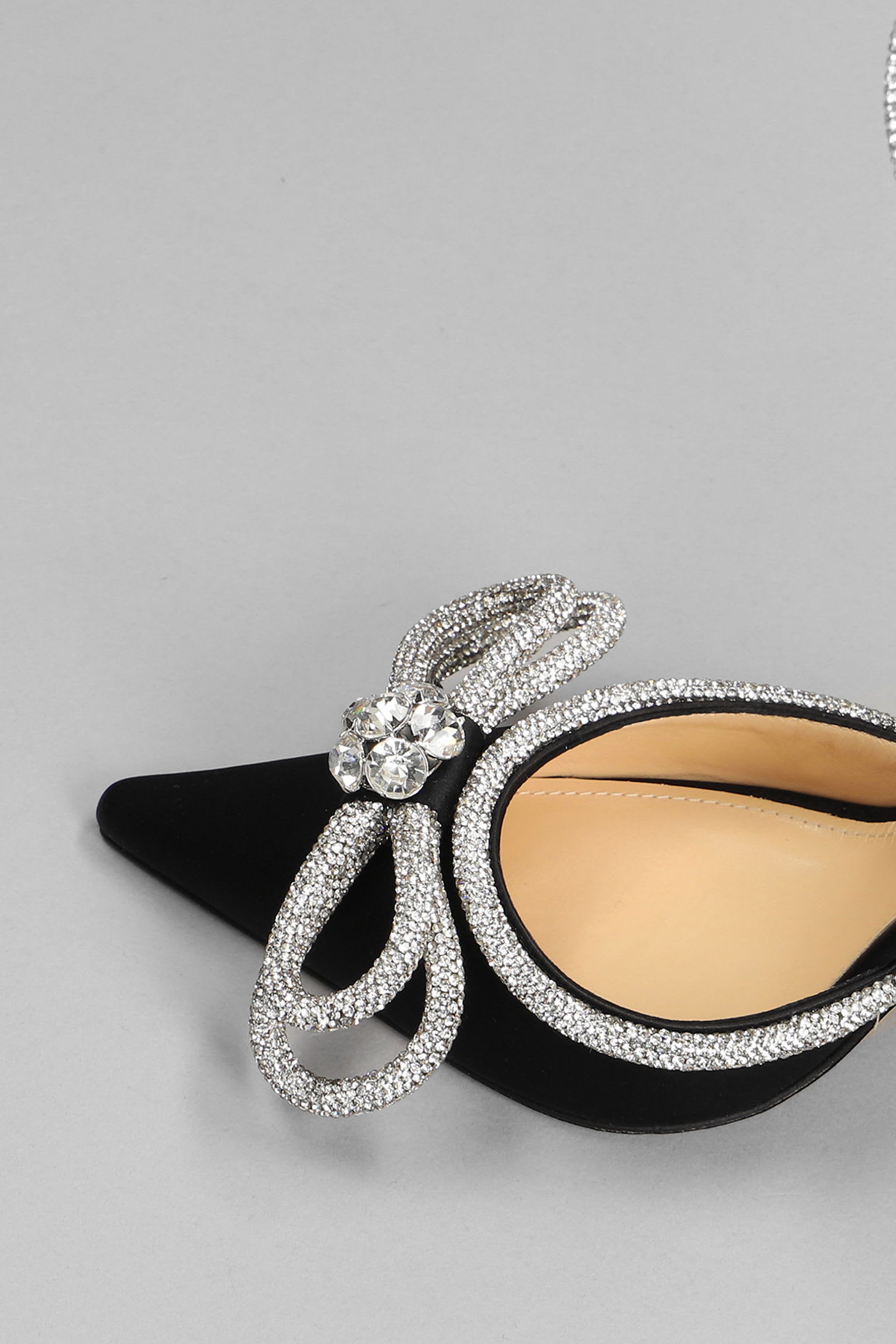 Mach & Mach Pumps In Black Silk