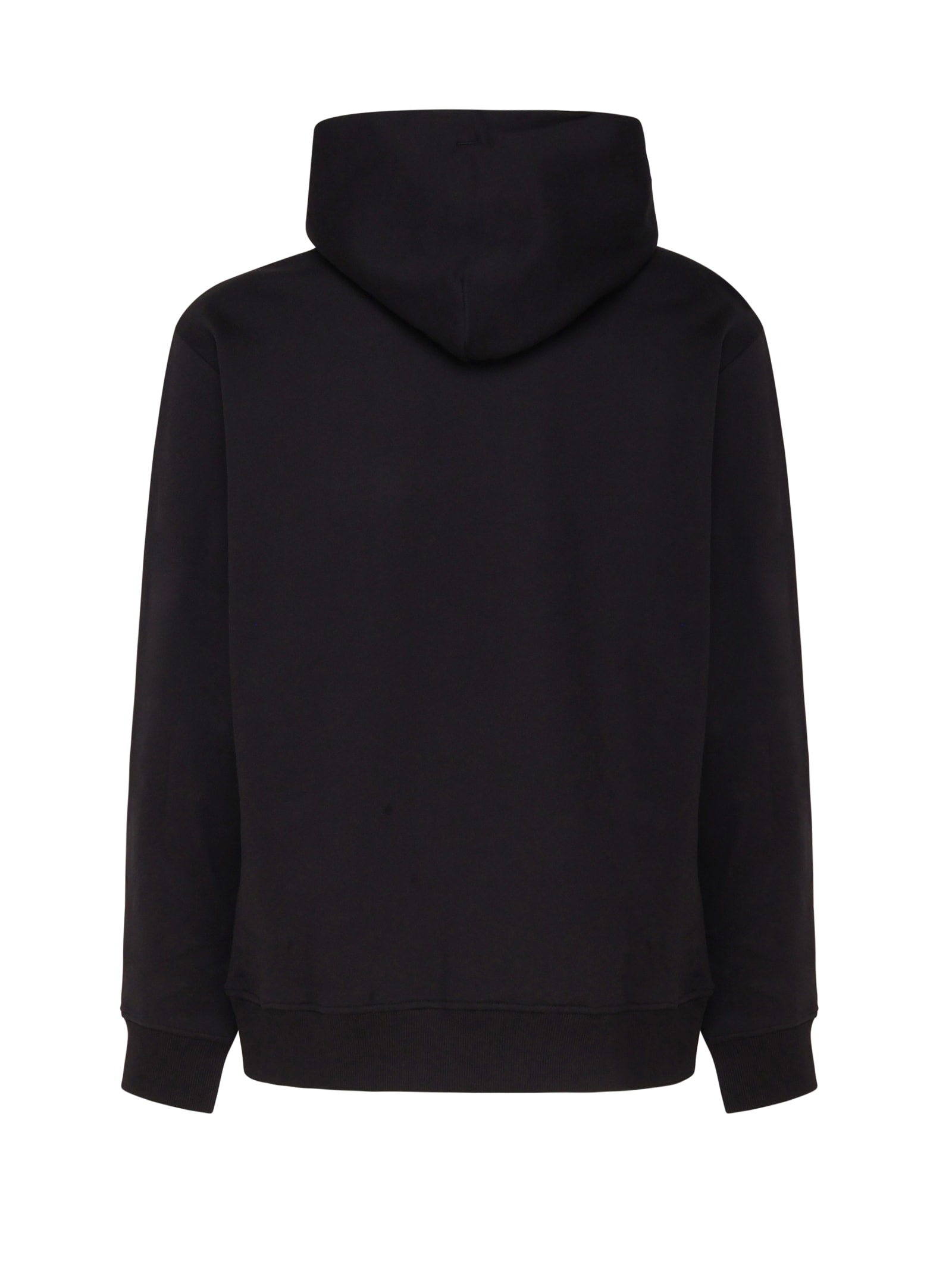 Shop Just Cavalli Cotton Sweatshirt In Cotton In Black