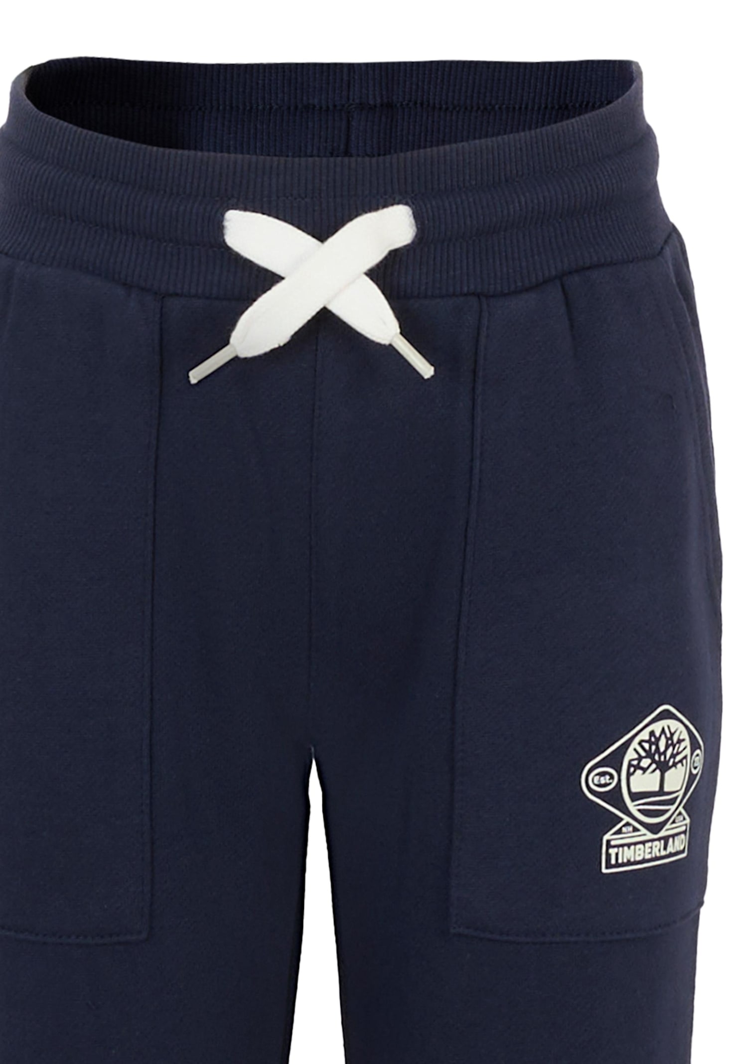 Timberland Blue Trousers For Boy With Logo In Blue
