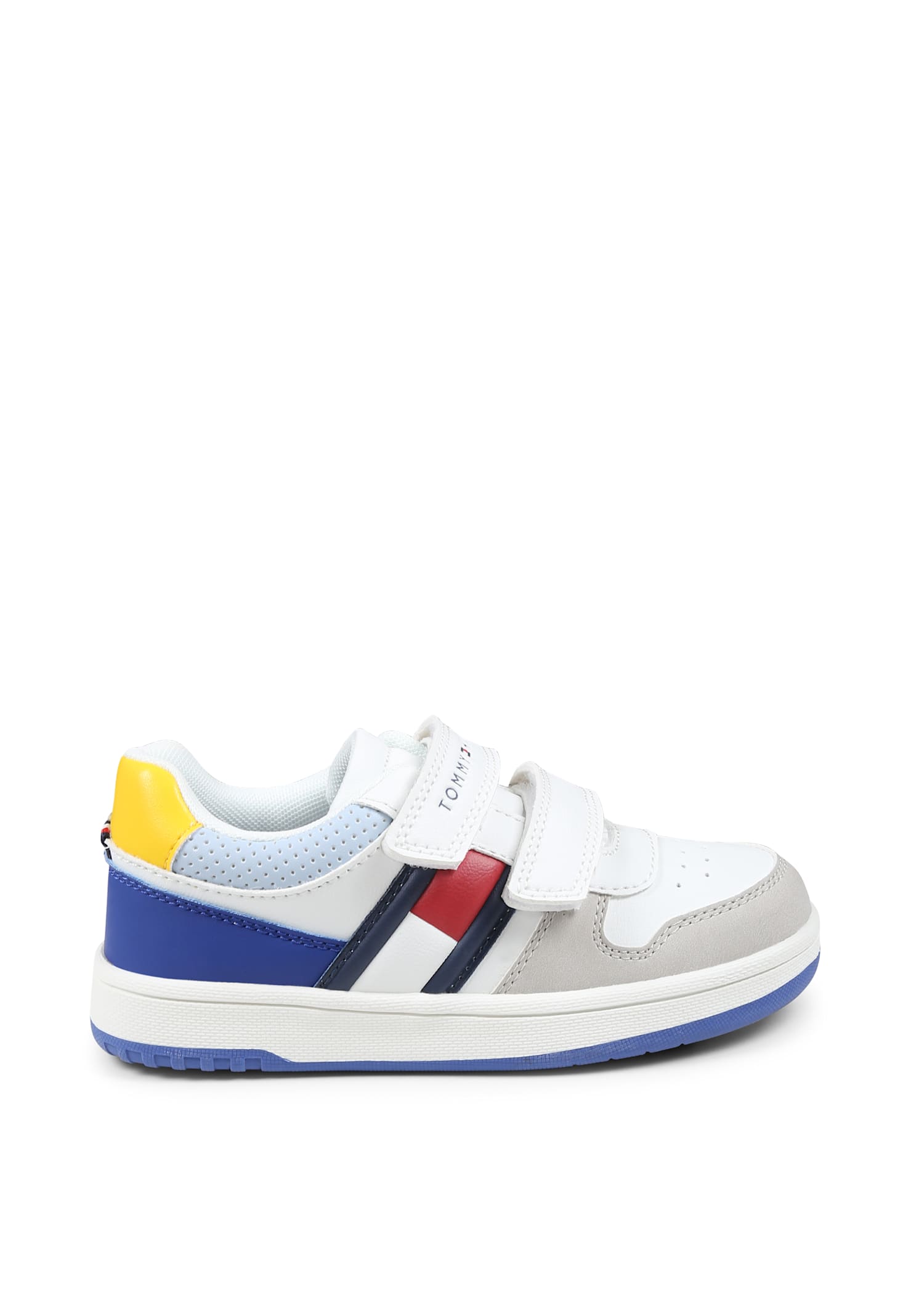 TOMMY HILFIGER MULTICOLOR SNEAKERS FOR BOY WITH LOGO