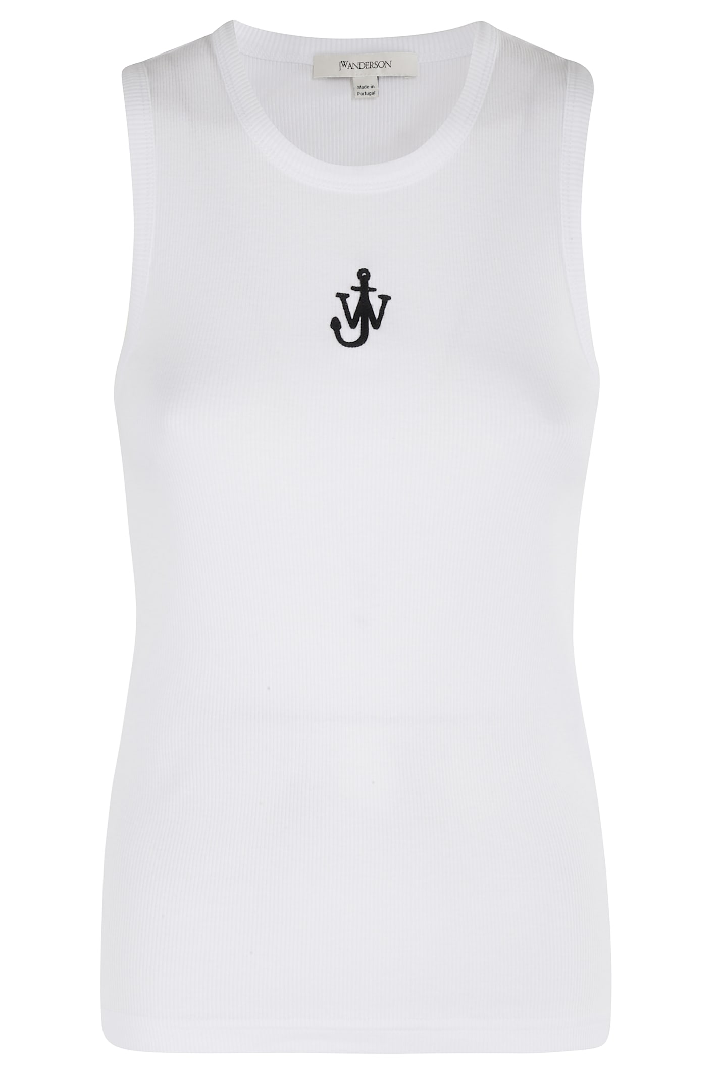 Jw Anderson Anchor Embroidery Vest In White